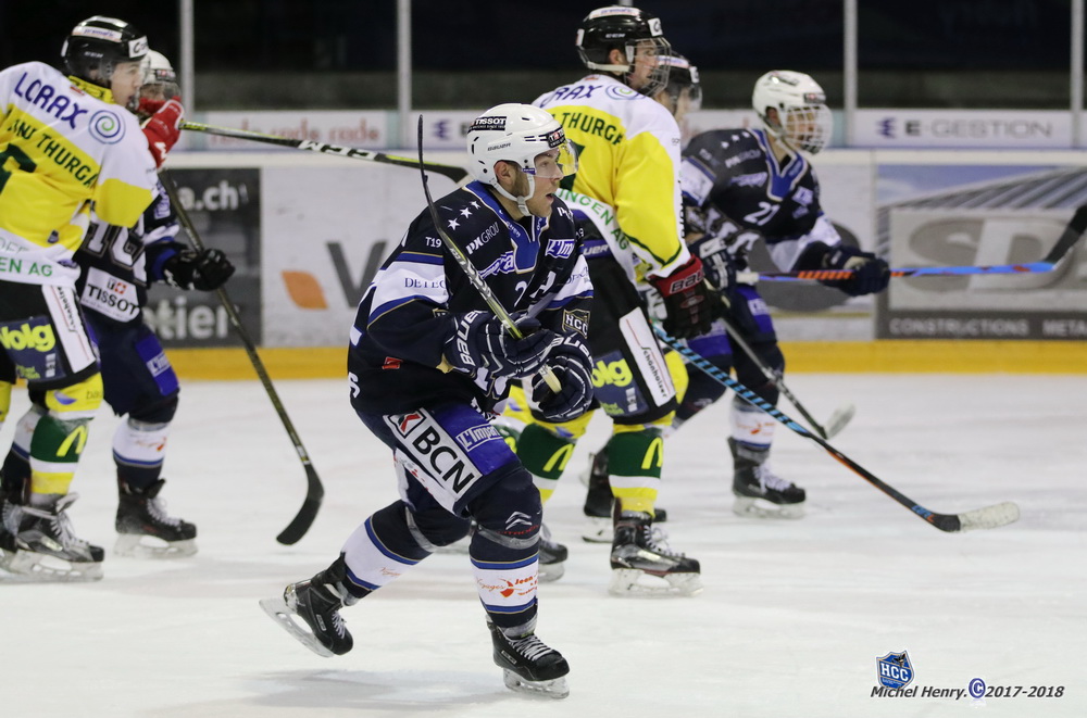 Elites : HCC – Thurgau 6-5tab – le HCC renoue avec la victoire