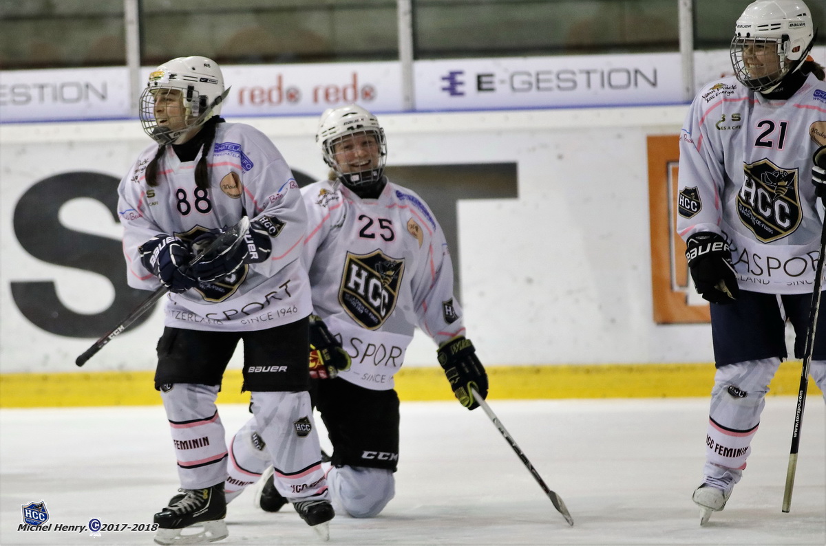 HCC Féminin – CP Meyrin II – 9-0, de la tête et des épaules