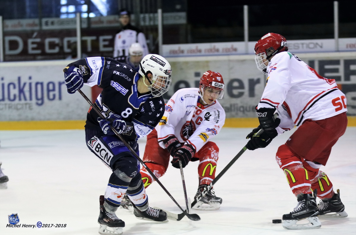 Elites : HCC – Winterthour 2-4 : il faudra compter sur Bülach