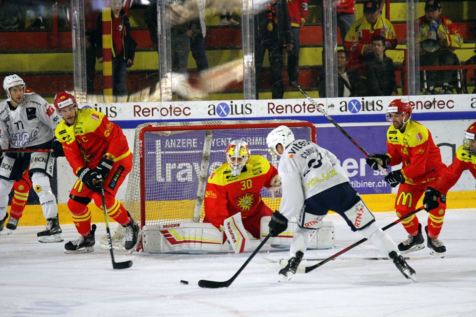 HC Sierre – HCC : 2-5  Première victoire à l’extérieur