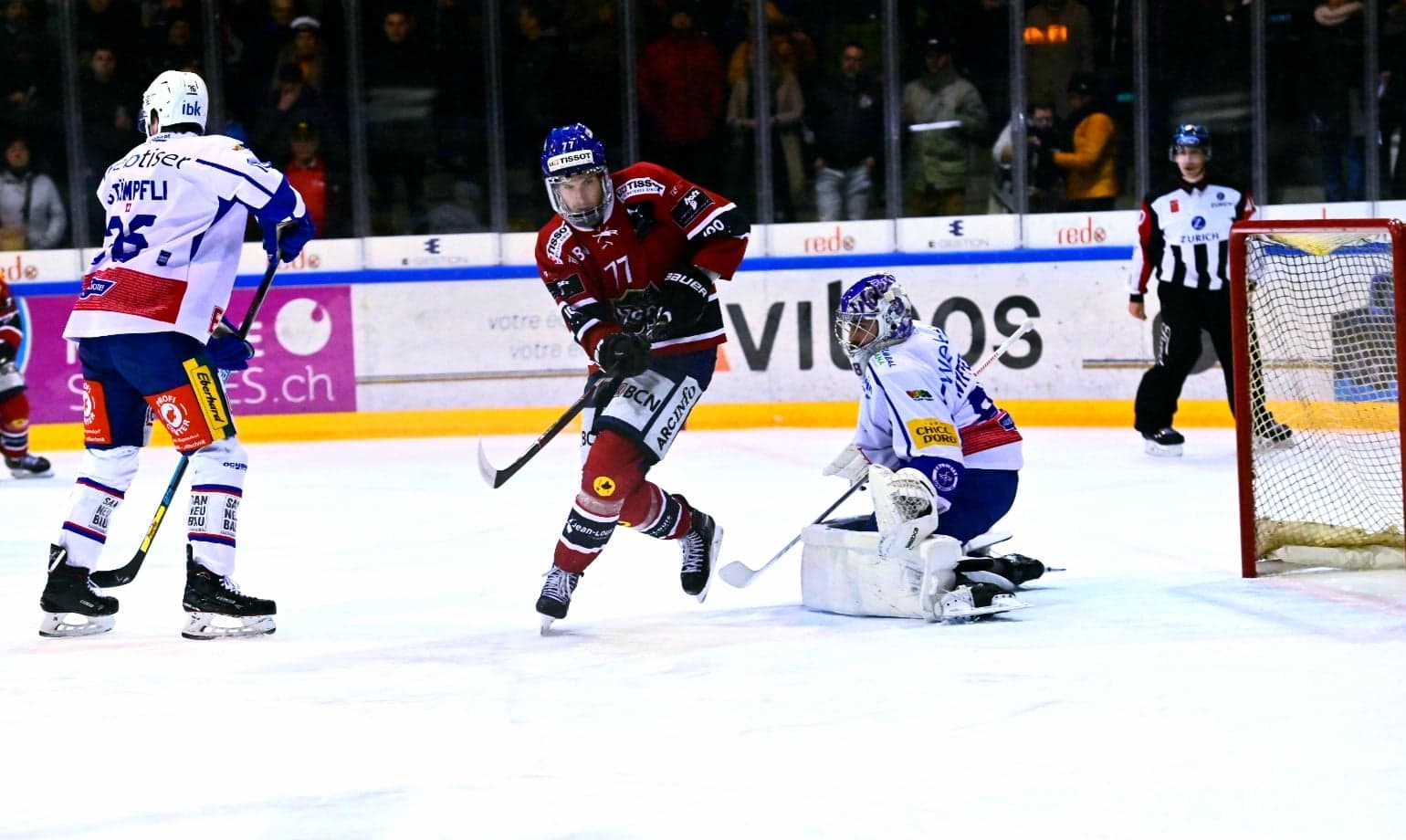 HCC – EHC Kloten : 3-2  Le HCC a plié mais pas rompu