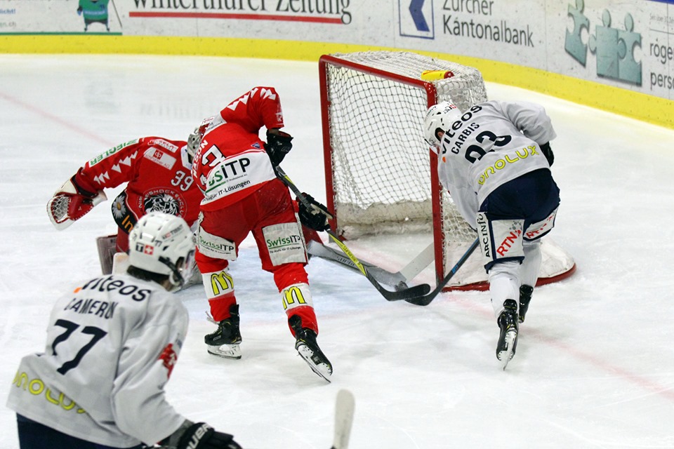 EHC Winterthur – HCC : 1-5  Les leaders ont montré la voie
