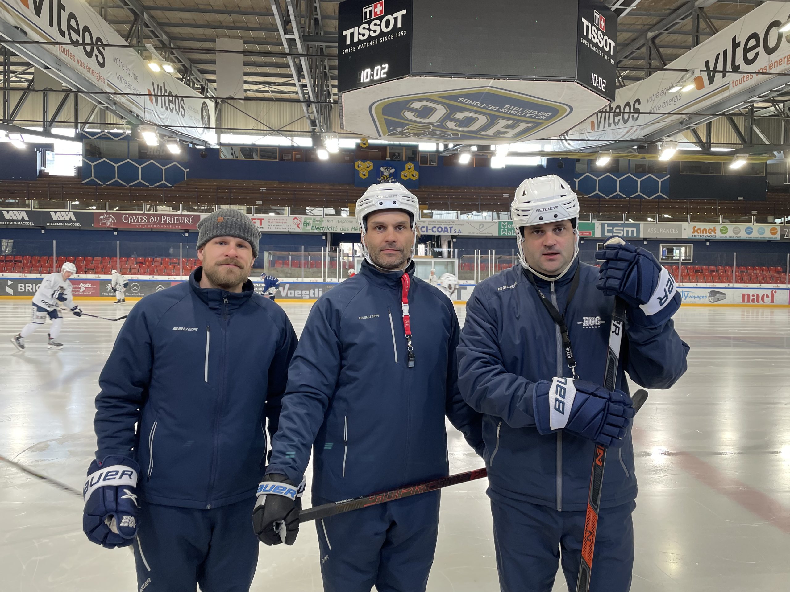 Le staff technique du HCC prolonge d’une saison