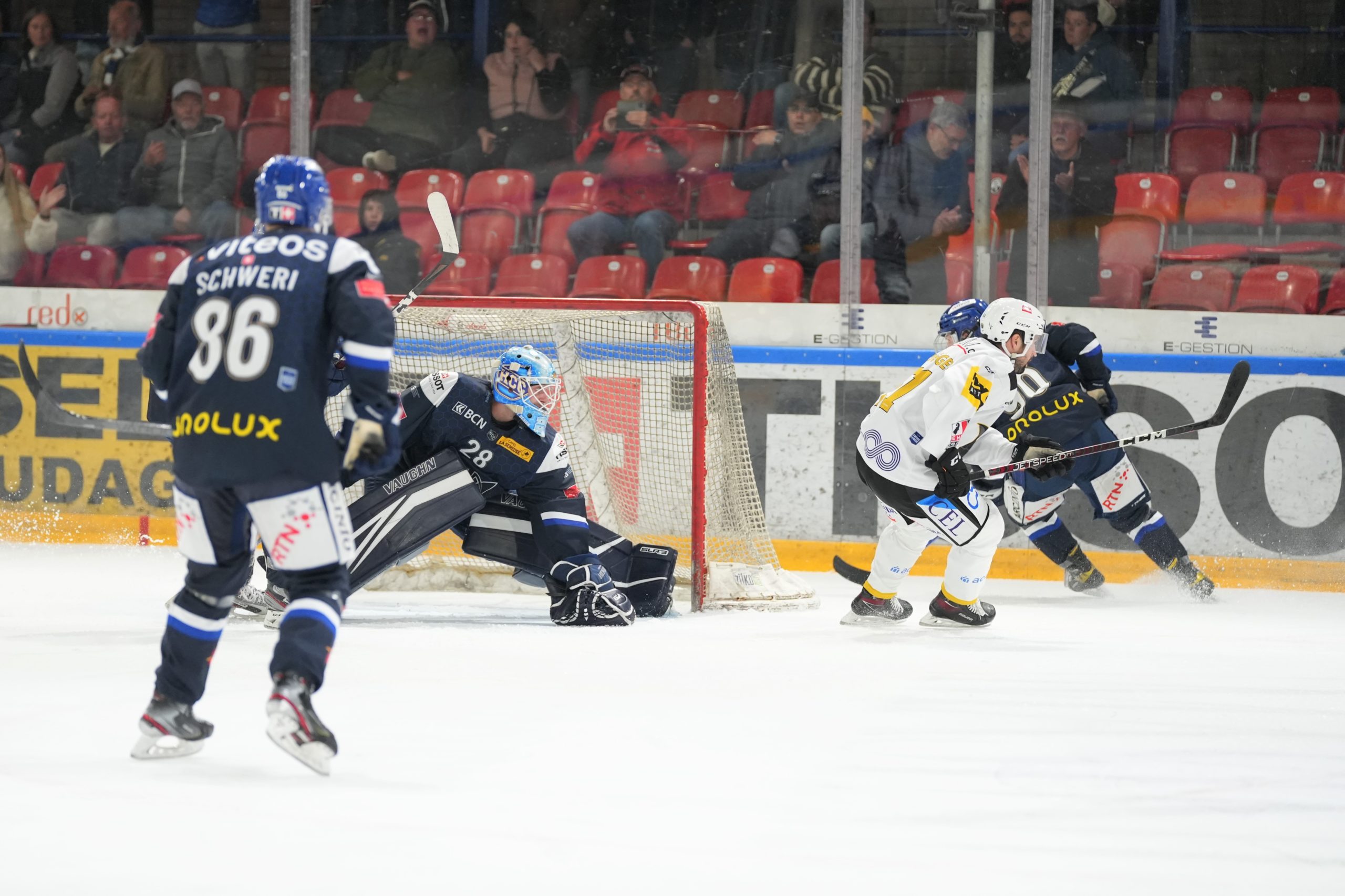 Même dans le dur, le HCC empoche 3 points
