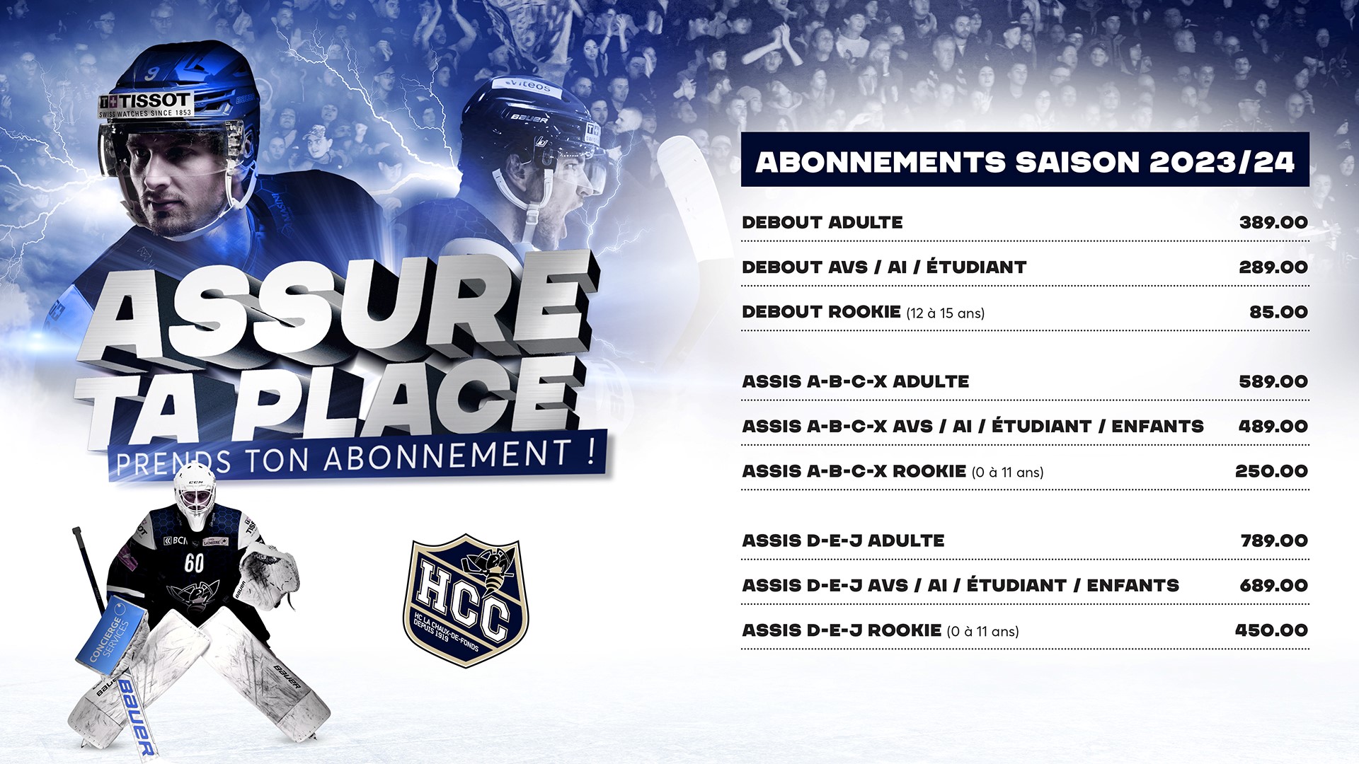 Assurez votre place : devenez abonné-e-s !