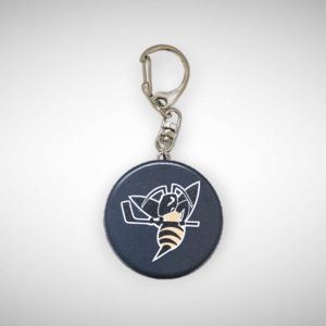 Porte-clés puck abeille