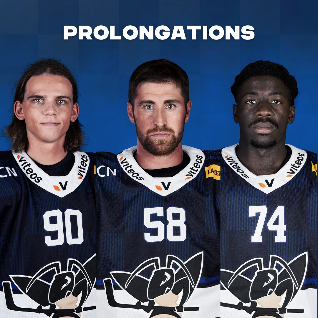 Trois défenseurs prolongent leur aventure au HCC
